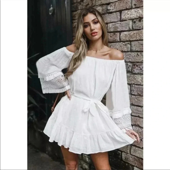 Off the Shoulder Dress - Picture 2 of 16